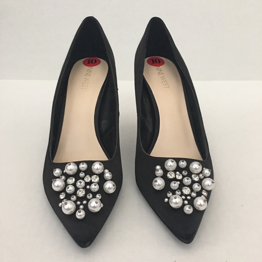 New Black Nine West Heels